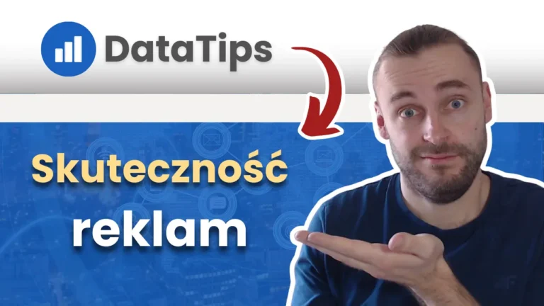 Ekspert analityki internetowej Paweł Piekarski prezentuje, jak oceniać skuteczność reklamy w Google Analytics 4. Banner wpisu blogowego.