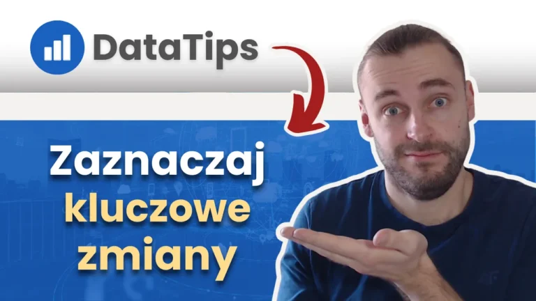 Ekspert analityki internetowej Paweł Piekarski prezentuje, jak tworzyć adnotacje w Google Analytics 4. Baner wpisu blogowego z logo GA4 w tle.